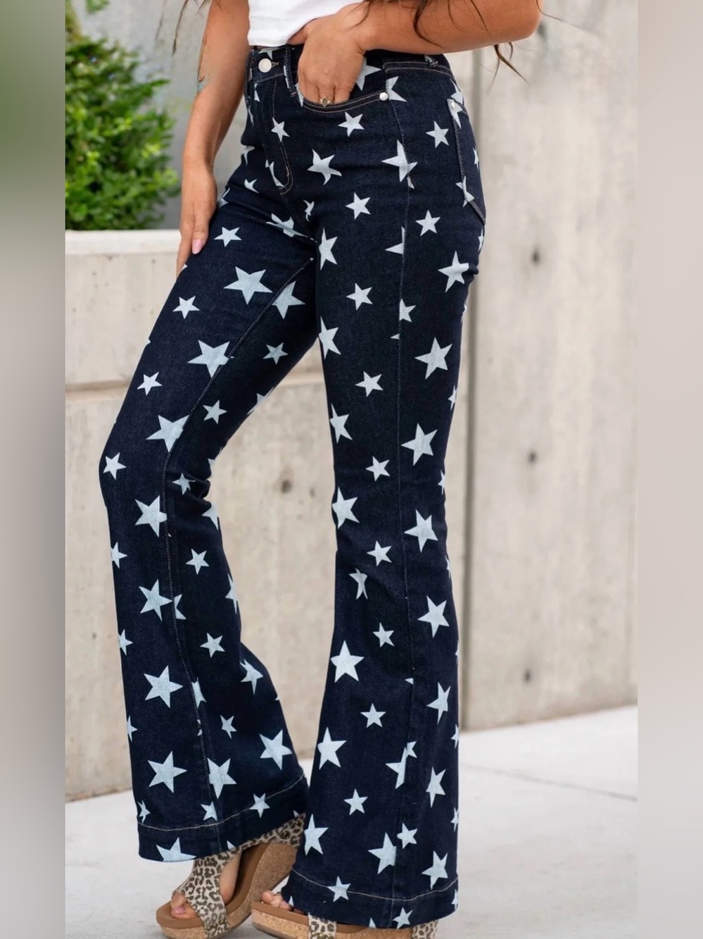 Judy Blue - I'm Seeing Stars Flare Jeans